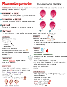 Placenta Previa (1)