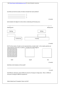 Test 1 Chem 9