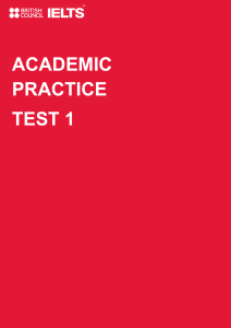 Academic test 1