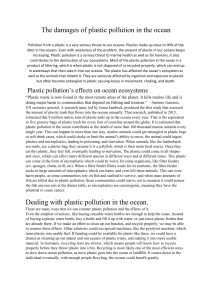 Ocean Plastic Pollution portfolio