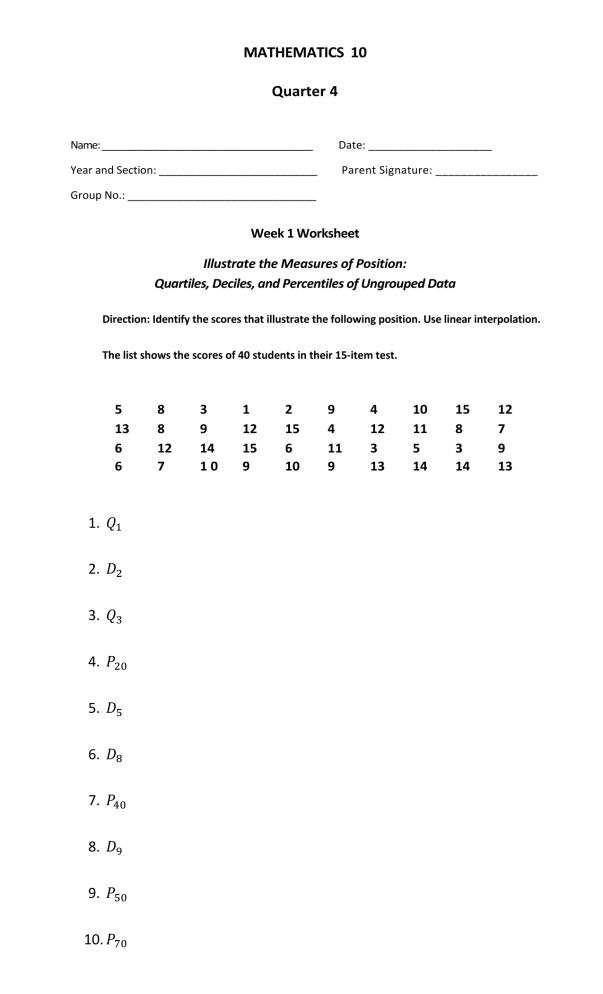 the-percentile-rank-ungrouped-data-the-percentile-rank-is-typically