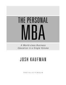 The Personal MBA A World-Class Business Education in a Single Volume  