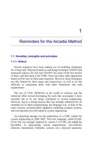 1---Reminders-for-the-Arcadia 2018 Systems-Architecture-Modeling-with-the-Ar