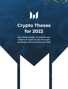 Messari - Report - Crypto Theses for 2022
