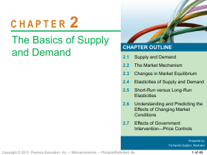 Supply and Demand Basics: Economics Textbook Chapter