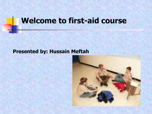 1- introduction and first aid kit