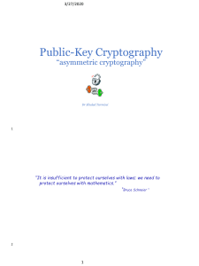 Cryptography 5