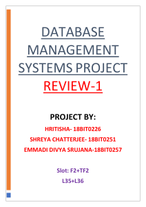 Project Report