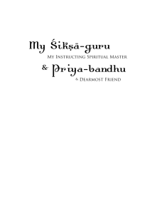 My Siksa-guru Priya-bandhu 4Ed 2012