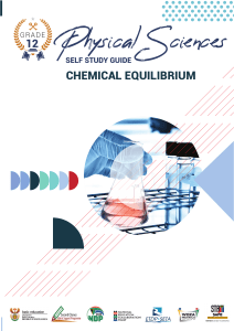 Physical Science-chemical equilibrium