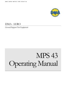 MPS43 Pitot-Static Tester operating manual-092011A