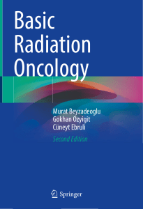 Basic Radiation Oncology-II 