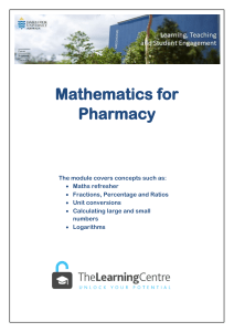 Maths-for-Pharmacy