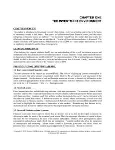 Bodie Investments 12e IM CH01