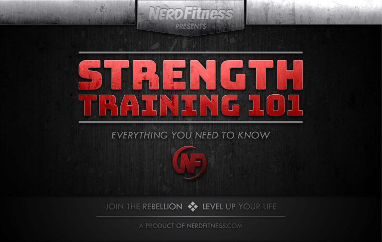 Strength Training 101