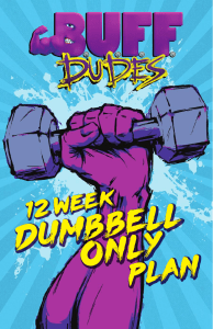 12 Week Dumbbell Only Plan