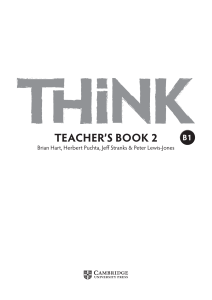 think level 2 teacher s book