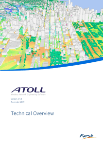 Atoll 3.4.0 Technical Overview Radio