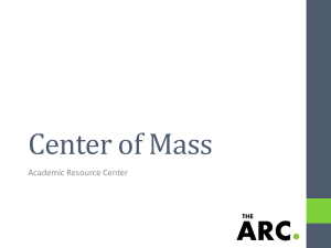 Center of Mass