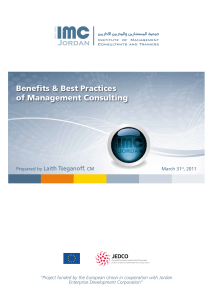 Benefits and Best Practices of Management Consulting by Laith Tseganoff