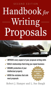 Handbook For Writing Proposals, Second Edition (Robert Hamper, L. Baugh) 
