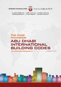BUILDING CODE UAE ABU DHABI ADIBC