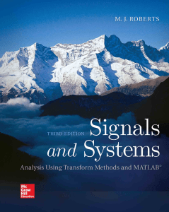 380 Signals and systems  analysis using transform methods and MATLAB (Michael J. Roberts) (z-lib.org)