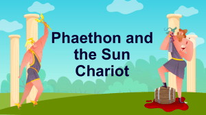 Phaethon and the sun chariot