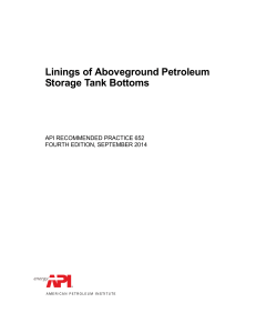 Api-652-2014-Linings-Of-Aboveground-Petroleum-Storage-Tank-Bottoms-Apiasme-Practice-Test