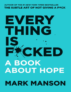 Everything is Fucked Book