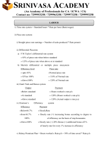 Labor Cost Calculation Methods: Formulas & Examples