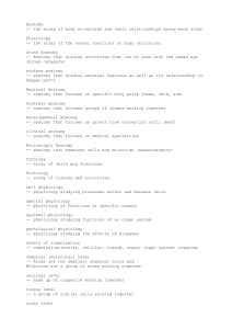 1-Anatomy and Physiology
