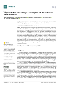 Improved 2D Ground Target Tracking in GPS-Based Pa