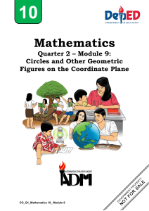 DEPED - CO Math10 Q2 Module9