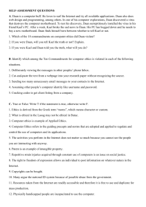Assignment  - 10 Commandments for computer ethics.pdf