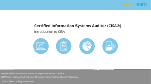 CISA EBook simplilearn NEW