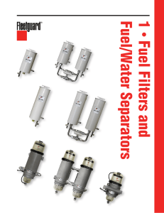 Fleetguard Technical Information Catalog Fuel Filtration