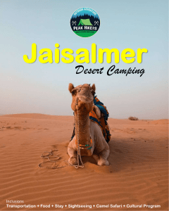 Jaisalmer camping