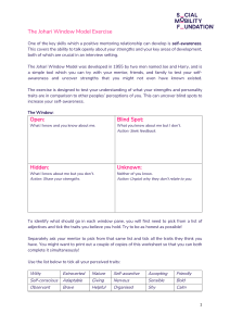 The-Johari-Window-Model-Exercise