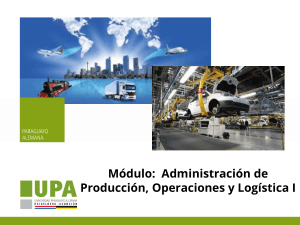 Tema 6 Administración de producción, operaciones y logística I - Sup. 6 Control Estadistico del Proceso