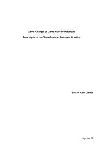 CPEC Research Paper
