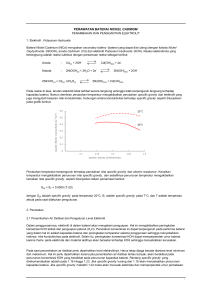 01.Prosedur Penambahan & Penggantian Elektrolit Ni-Cd