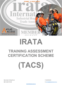2.-IRATA-Training-Assessment-Certification-Scheme TACS