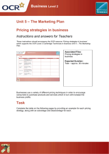 Pricing-strategies-in-business-teacher-instructions
