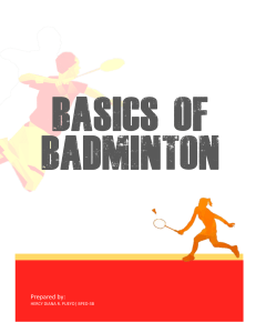 Basics of Badminton 
