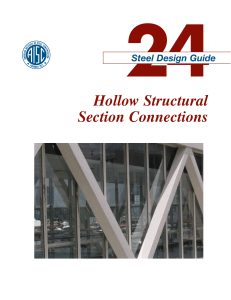 24 Steel Design Guide Hollow Structural