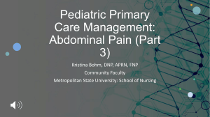 Pediatric Abdominal Pain Part 3 (1)