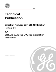 LITEON eBAU108 DVDRW Installation Instruction UM 5641515-100 1