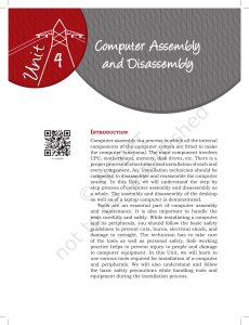 Computer Assembly and Disassembly