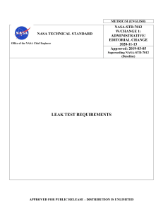 nasa-std-7012 w-change 1-approved